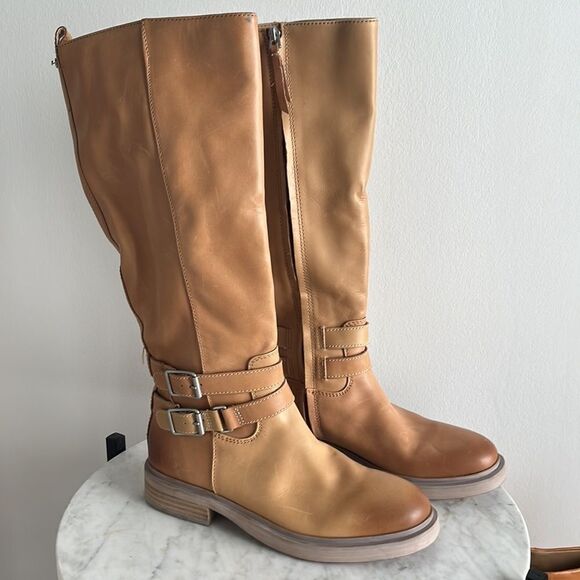 Sam Edelman Freda Knee High Boots in Cashew, Size 8.5, NWOB - Picture 6 of 12